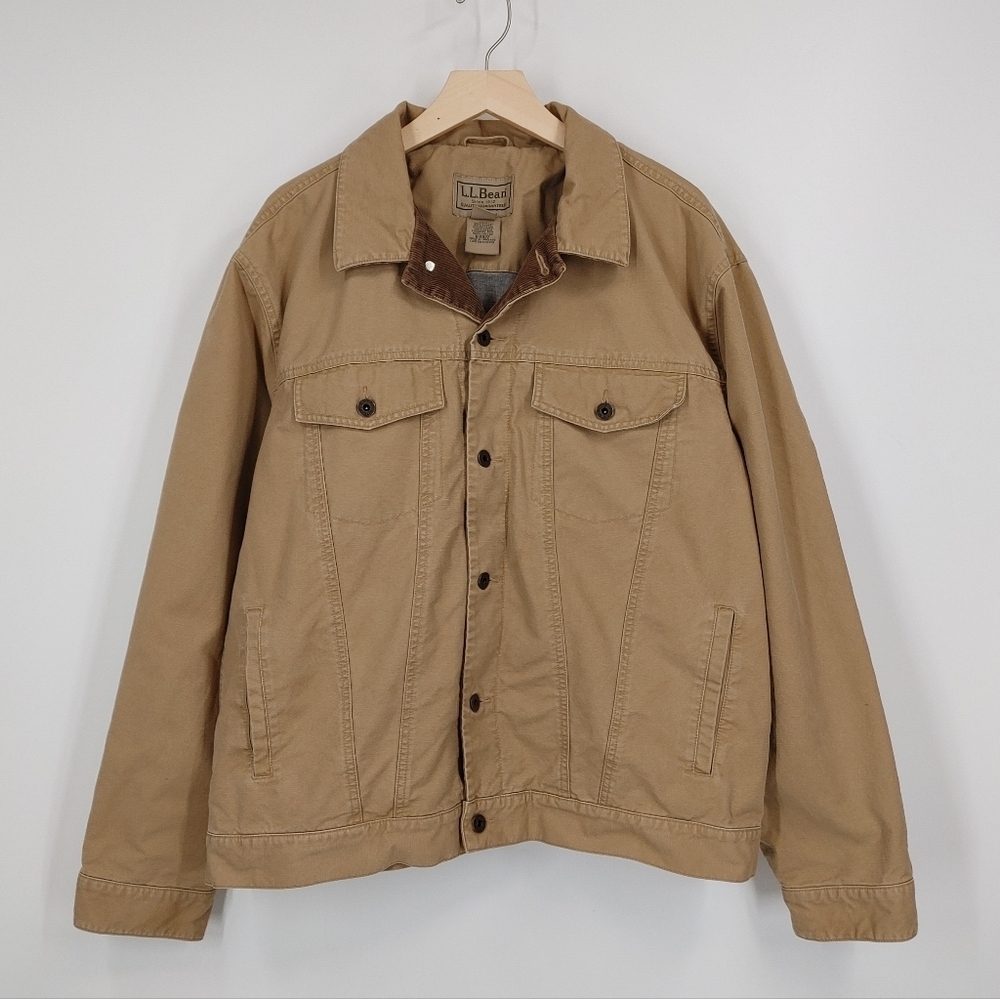 LL Bean Vintage Cotton Field Jacket